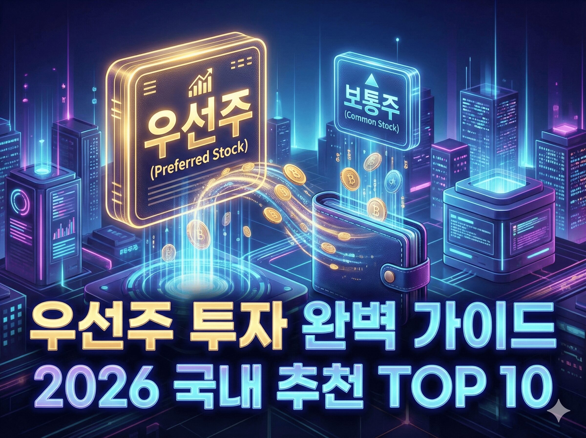 2026년 우선주 투자 가이드와 국내 추천 TOP 10 썸네일