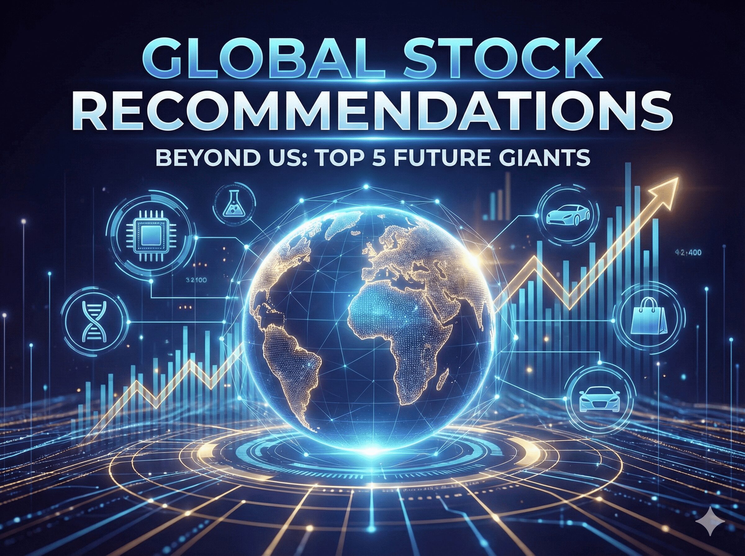 해외 주식 추천 썸네일: 미국 주식 외 글로벌 우량주 TOP 5 (반도체, 바이오, 자동차, 명품, 파운드리)